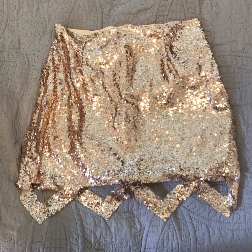 Sequin Skirt